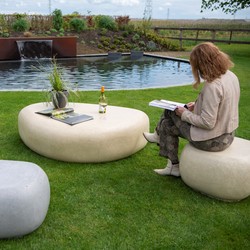 Zitelement Poseidon 146x99x45 cm Cream