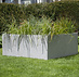 Betonnen bloembak vierkant "Cube"  XXL (100x100x40 cm)  Grey