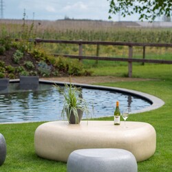 Zitelement Poseidon 118x111x47 cm Cream