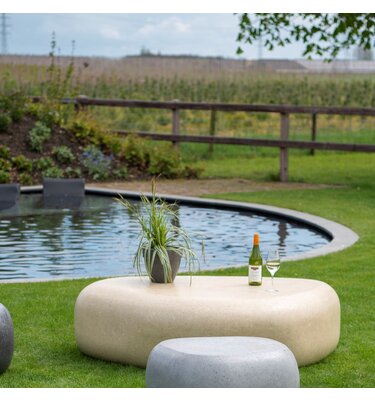 Zitelement Poseidon 118x111x47 cm Cream