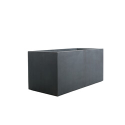 Plantenbak Fiberclay 79x39x39 cm Antraciet
