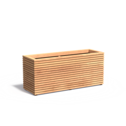 Houten plantenbak (hardhout) 150x50x61 cm