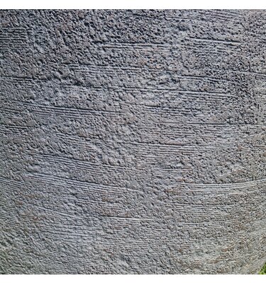 Plantenbak Fiberclay rond "Verona" 100x100x80 cm Antraciet