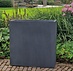 Plantenbak Fiberclay rechthoek "Ivara" 58x23x58 cm Antraciet