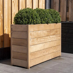 Houten plantenbak op maat (Model Carrez)