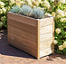 Maatwerk houten plantenbakken