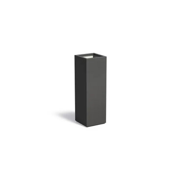 Plantenbak polyester 40x40x120 cm RAL 9005