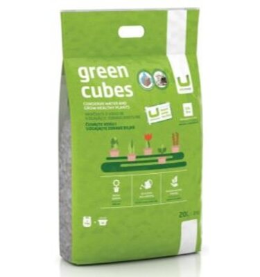 Urbanscape Green Cubes 20 ltr Natuurlijke bodemverbeteraar door waterbuffering