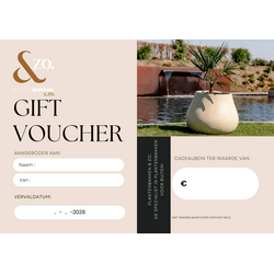 Cadeaubon Plantenbakken & Zo