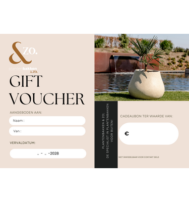 Cadeaubon Plantenbakken & Zo