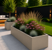 Maatwerk stalen plantenbak uitrekenen Taupe RAL  080 70 10