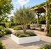 Stalen plantenbak 140x140x40 cm Wit