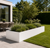 Stalen plantenbak 200x100x40 cm Wit