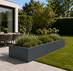 Stalen plantenbak 200x100x40 cm Antraciet
