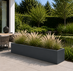 Stalen plantenbak 200x50x50 cm Antraciet