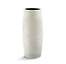 Hoge ronde plantenbak buiten 55x110 cm - Wit (Grigio Modern Vase)