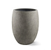 Hoge ronde plantenbak buiten 74x92 cm - Grijs (Grigio Tall Balloon)