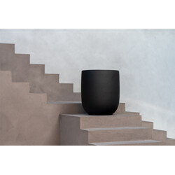 Grigio Tall Egg Pot 68 cm - Anthracite