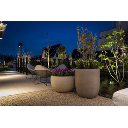 Grigio Tall Egg Pot 68 cm - Natural Concrete