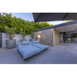 Grigio Tall Egg Pot 88 - Natural Concrete