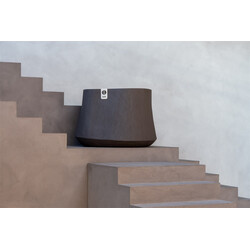 Rondello Pot 110 - Ash Brown