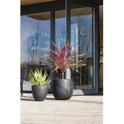 Grigio Egg Pot 60 cm - Anthracite