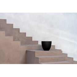 Grigio Egg Pot 50 - Anthracite