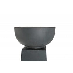 Hoge schaal Ø 55 cm x 26,5 cm Antraciet