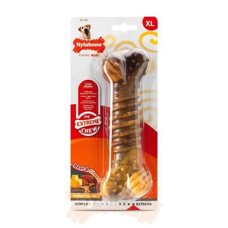 Nylabone Power Chew Beef & Cheese  maat XL