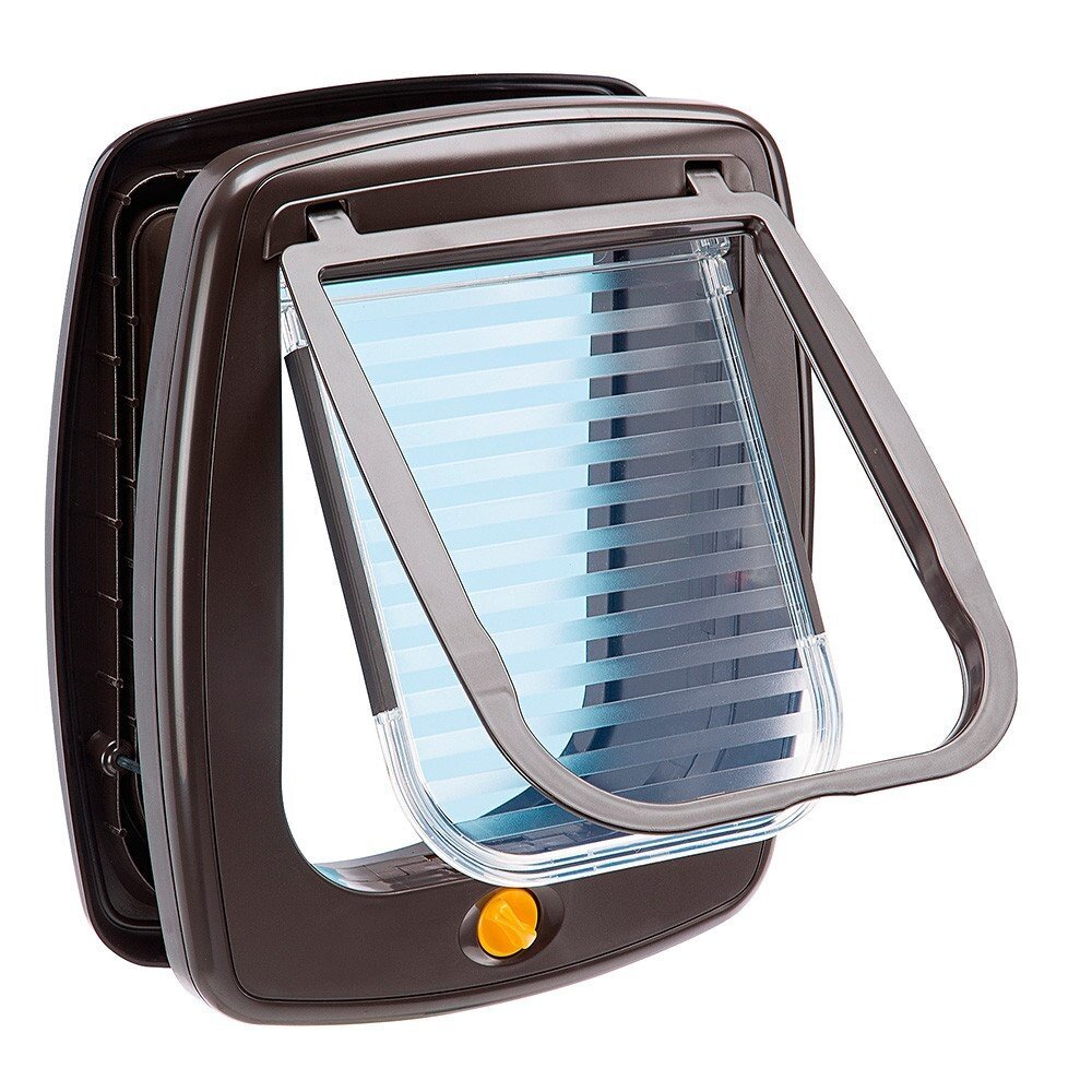 Ferplast Kattenluik Swing 9 bruin grote kat en kleine hond