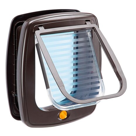 Ferplast Kattenluik Swing 9 bruin grote kat en kleine hond