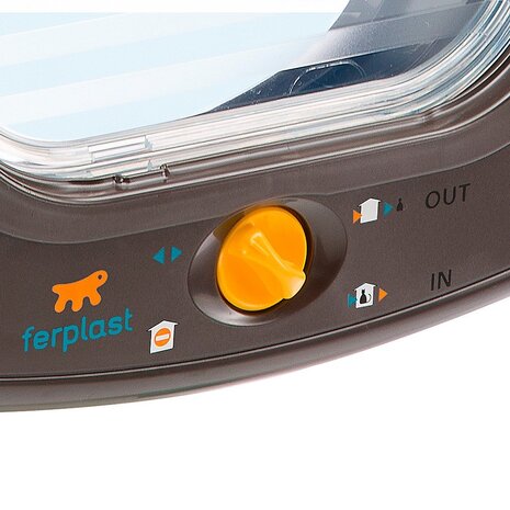 Ferplast Kattenluik Swing 9 bruin grote kat en kleine hond