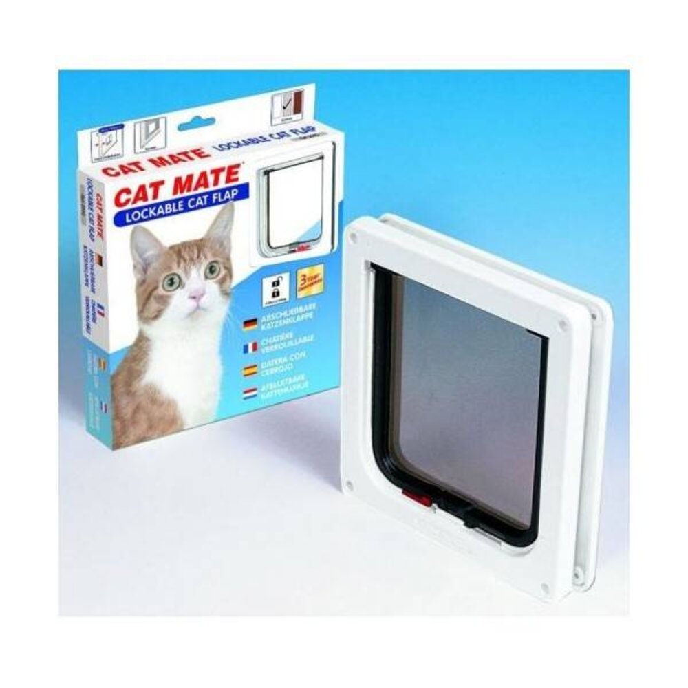 Closer Pet / Catmate Kattenluik 2 standen voor dunne deuren, panelen en wanden Closer Pet / Catmate Kattenluik 2 standen voor dunne deuren, panelen en wanden