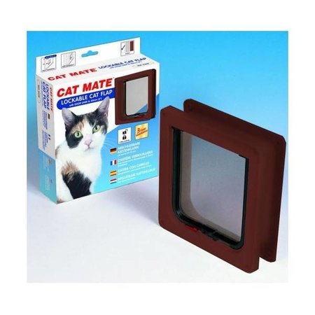 Closer Pets/Cat Mate Kattenluik  2 standen voor dunne deuren, panelen en wanden