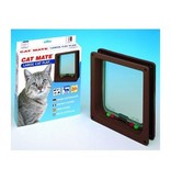 Closer Pets/Cat Mate kattenluik voor grote katten bruin