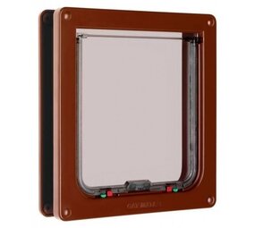 Closer Pets/Cat Mate Kattenluik voor grote katten bruin Closer Pets/Cat Mate Kattenluik voor grote katten bruin