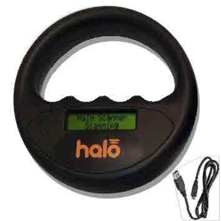 Halo Halo microchip scanner zwart