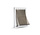 Aluminium Extreme Weather Pet Door Medium
