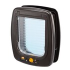 Ferplast Kattenluik Swing 9 bruin grote kat en kleine hond