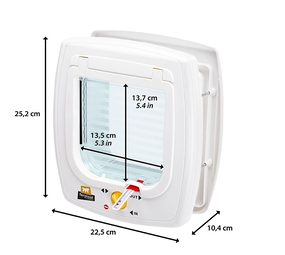 Ferplast Magnetisch kattenluik Swing 7 Wit Ferplast Magnetisch kattenluik Swing 7 Wit