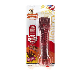 Nylabone Power Chew Beef Jerky Kluif XL Nylabone Power Chew Beef Jerky Kluif XL