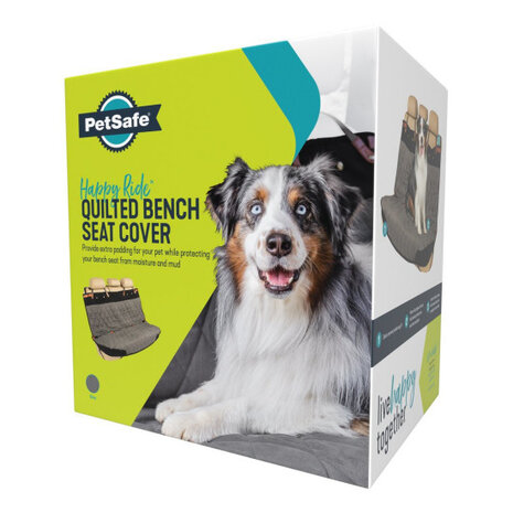 PetSafe Gewatteerde Honden Autohoes - Grijs PetSafe Gewatteerde Honden Autohoes - Grijs