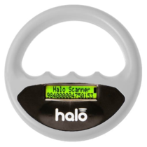 Halo microchip scanner wit