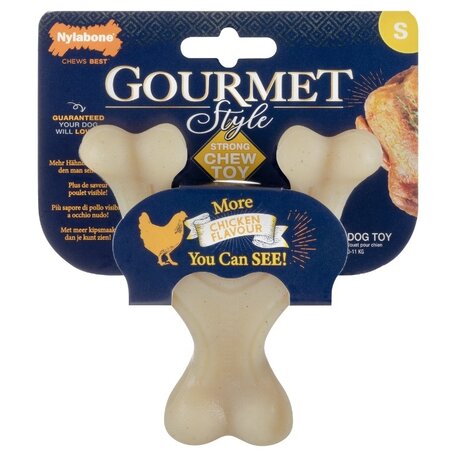Nylabone Gourmet Wishbone Chicken S
