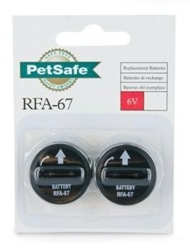 PetSafe RFA-67D-11, 6V Lithium Batterij 2 X 2 stuks PetSafe RFA-67D-11, 6V Lithium Batterij 2 X 2 stuks