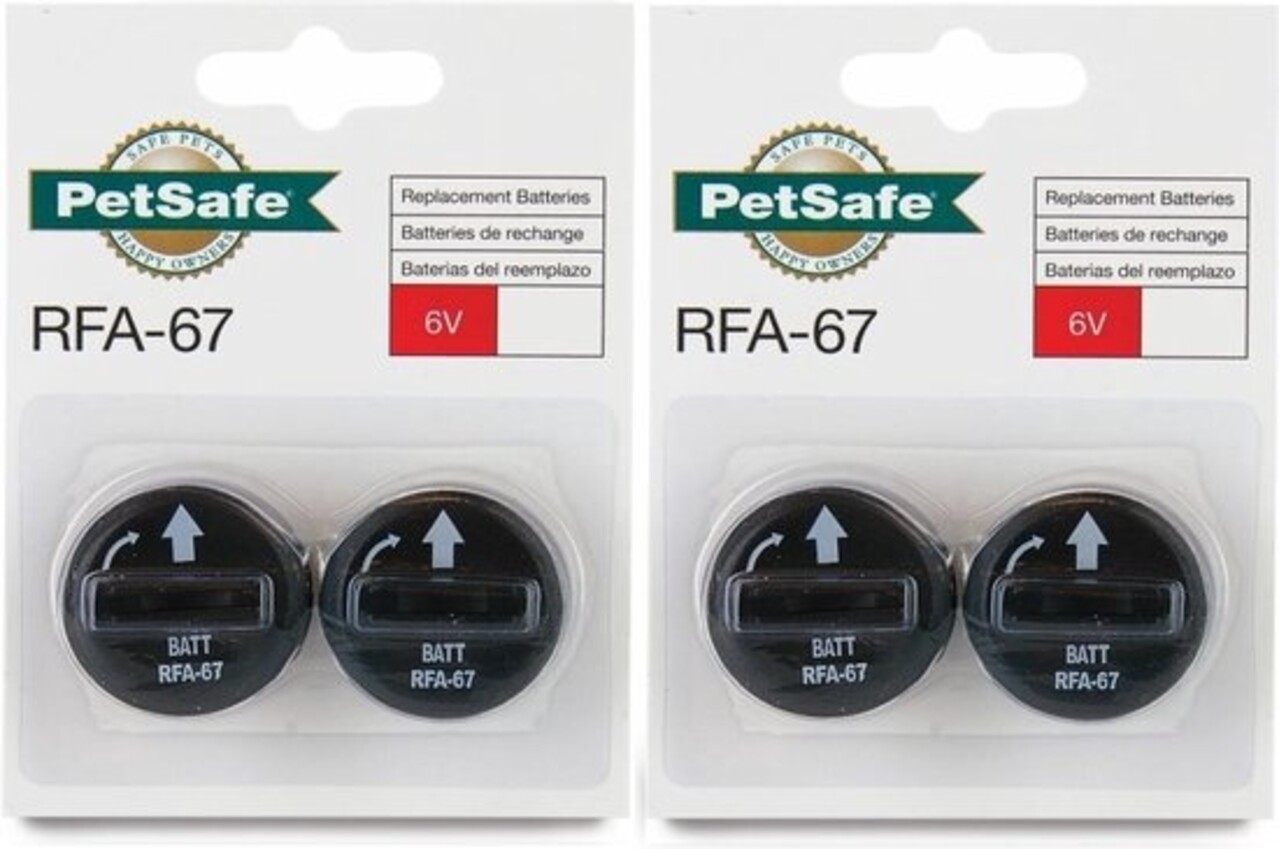 PetSafe RFA-67D-11, 6V Lithium Batterij 2 X 2 stuks PetSafe RFA-67D-11, 6V Lithium Batterij 2 X 2 stuks