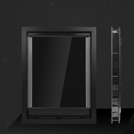 PetPro Huisdierluik L zwart - Met flexibele flap PetPro Huisdierluik L zwart - Met flexibele flap