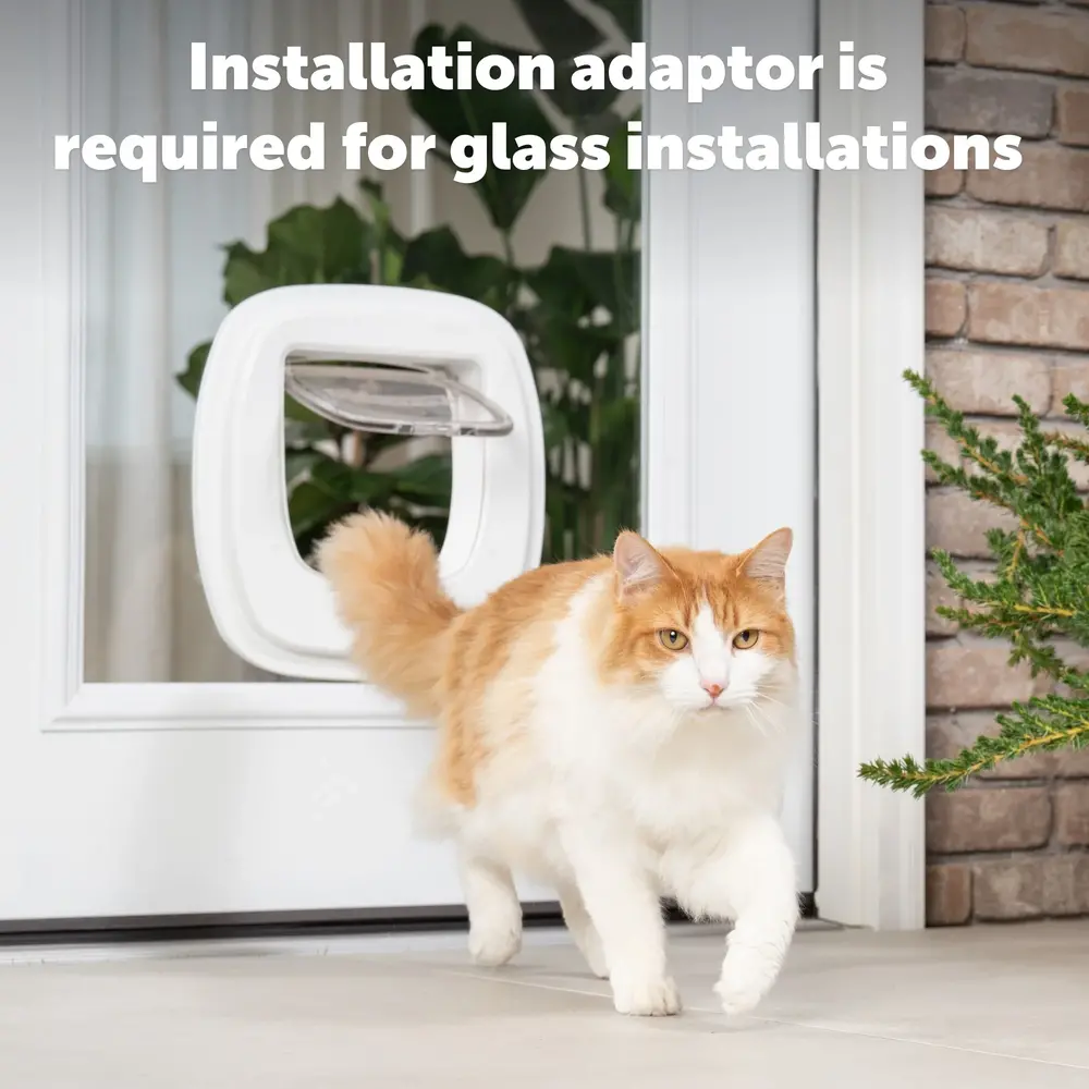 PetSafe Big Cat Flap Glas Installatie Adapter PetSafe Big Cat Flap Glas Installatie Adapter