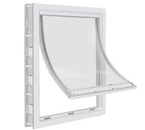 PetPro Huisdierluik L wit - Met flexibele flap PetPro Huisdierluik L wit - Met flexibele flap