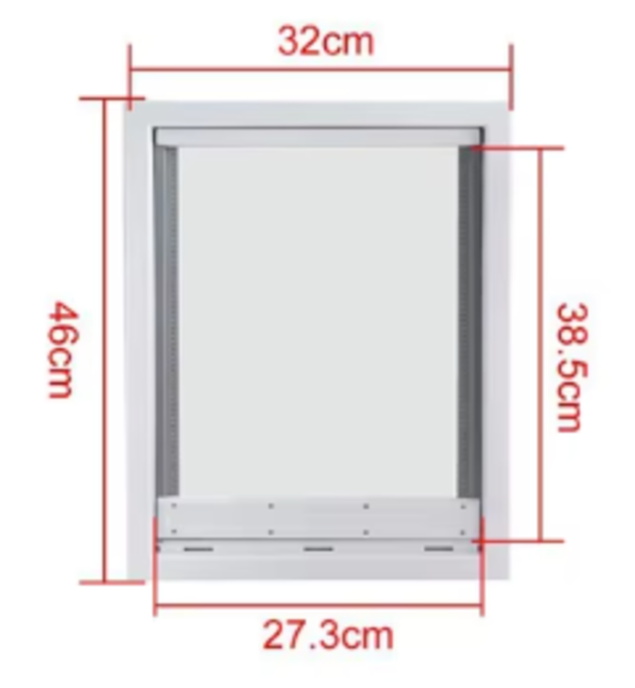 PetPro Huisdierluik L wit - Met flexibele flap PetPro Huisdierluik L wit - Met flexibele flap